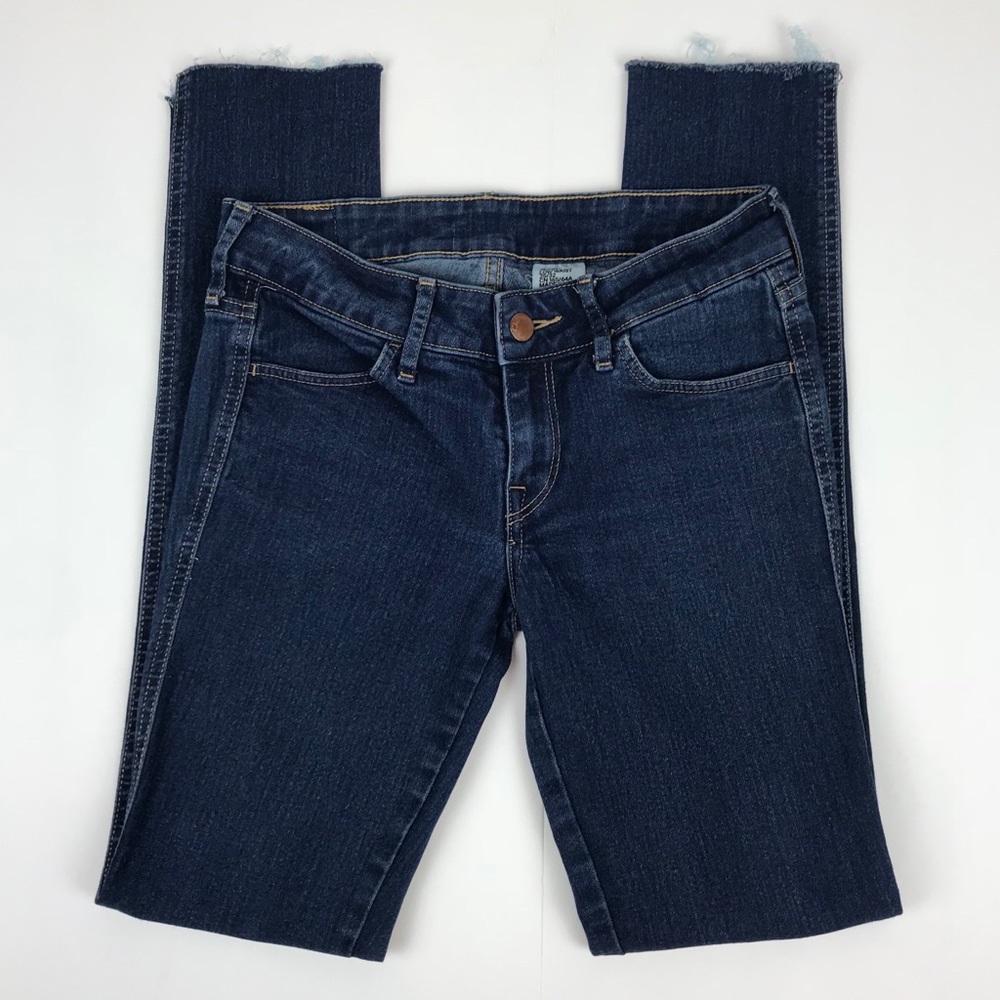 H&M Raw Step-Hem Cropped Skinny Jeans - Size 25